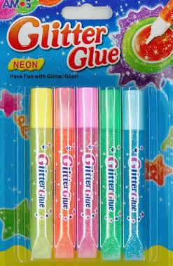 Amos Kimalleliimakyna Neon 5Kpl