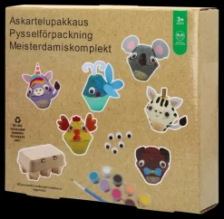 Askartelupakkaus Elaimia Munakennosta