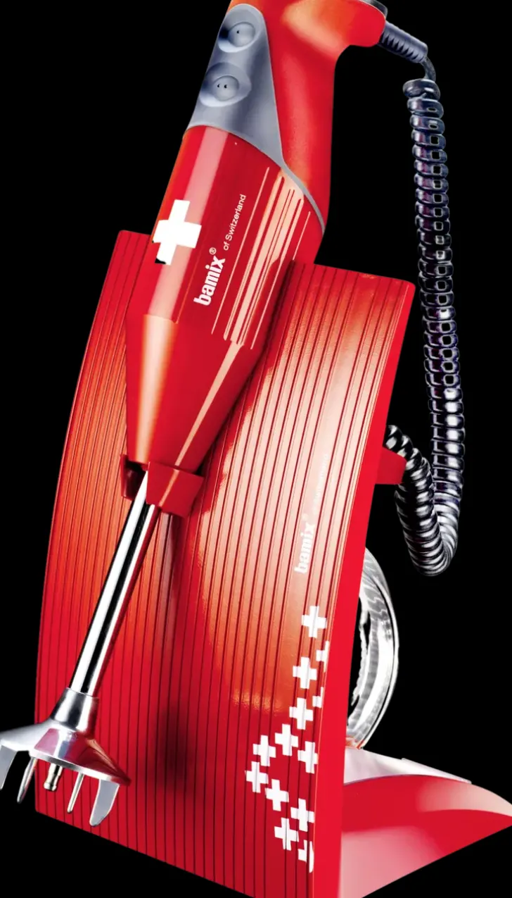 Bamix Swissline Sauvasekoitin 200W, Punainen