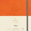 Burde Kalenteri 2024 Business Forma Deluxe Oranssi