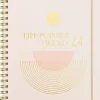 Burde Kalenteri 2024 Life Planner Pink