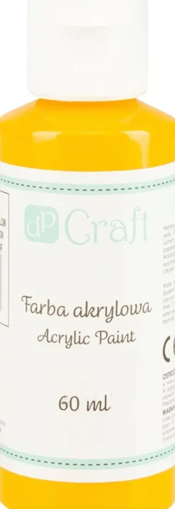 Dp Craft Akryylivari 60Ml Keskikeltainen 024