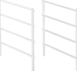 Elfa Classic Liukukiskollinen Telinepaaty 4 Liukukiskolla 200413 Valkoinen