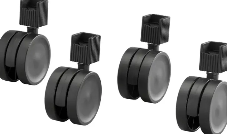 Elfa Classic Telinepyorat 222020 4Kpl Musta