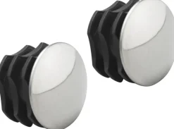 Elfa Classic/Decor Vaatetangon Paatytulppa 623905 18X25X25Mm 2 Kpl Kromi