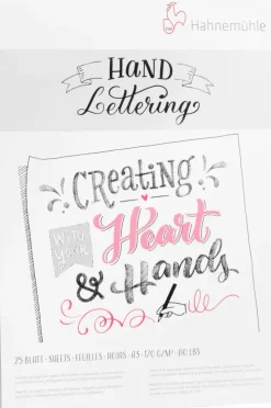 Hahnemuhle Hand Lettering Lehtio A4