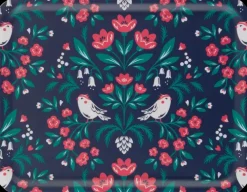 House Tarjotin Sointu 36X28 Cm Sininen