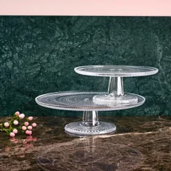 Iittala Kastehelmi Kakkuvati 31,5Cm Kirkas