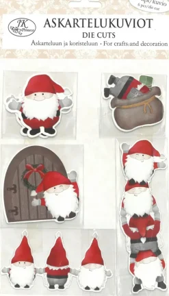 J.K. Primeco Askartelukuvio Lystikkaat Tontut