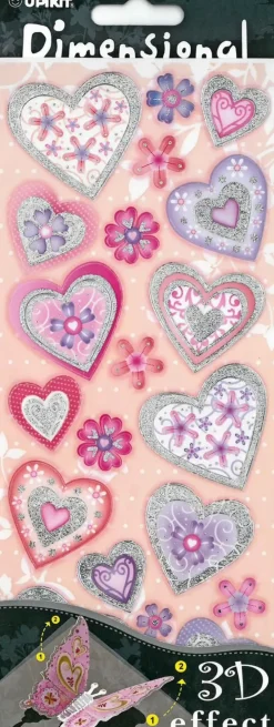 J.K. Primeco 3D Tarra-Arkki Sydan/Kukka