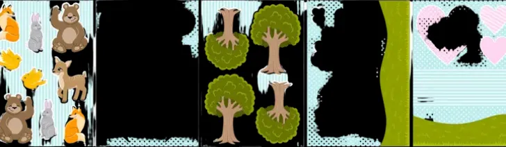 J.K. Primeco Korttiaskartelusetti Elaimet