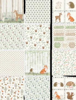 J.K. Primeco Skrappayslehtio Glitter Lemmikit 6"X6" 24Arkkia