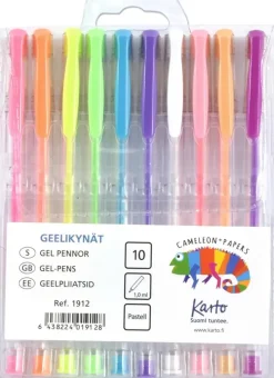 Karto Geelikyna Pastelli Varilajitelma 10Kpl/Pkt