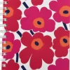 Karto Marimekko Muistikirja A5 Kierre Unikko Punainen