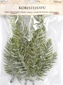 Koristehavut Huurre Rautalangalla 5Kpl/Pkt