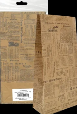 Lahjapussi Uusio Sanomalehti 5Kpl