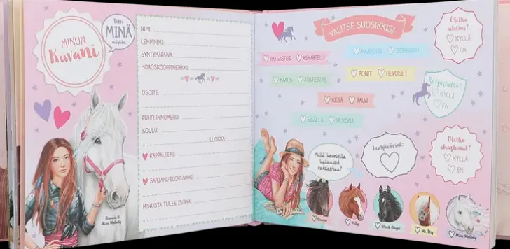 Miss Melody Ystavakirja Sundow