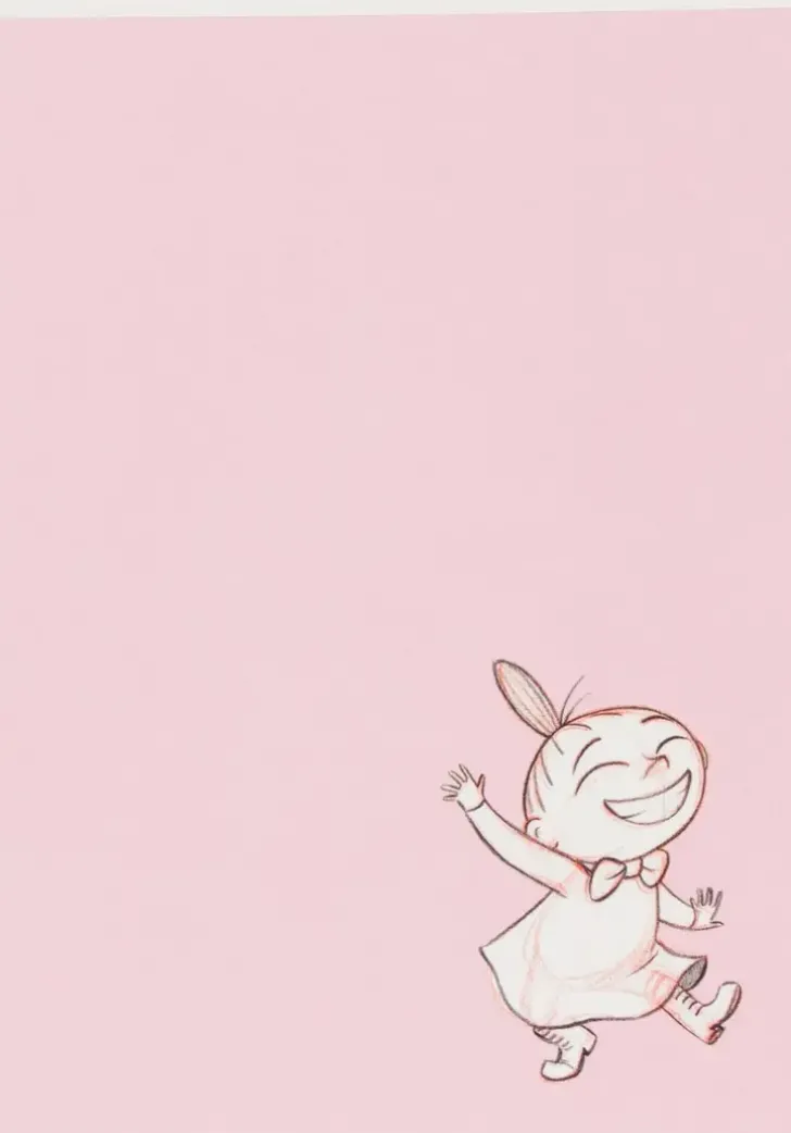 Muumi Nidottu Vihko A5/40