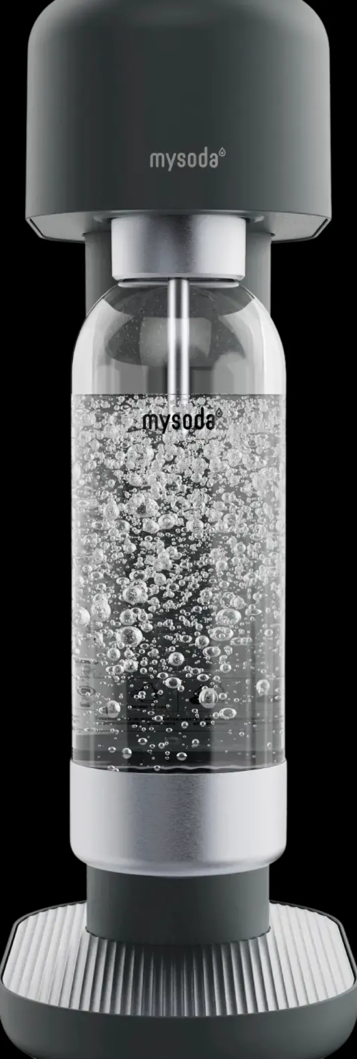 Mysoda Hiilihapotuslaite Ruby 2 Black Silver