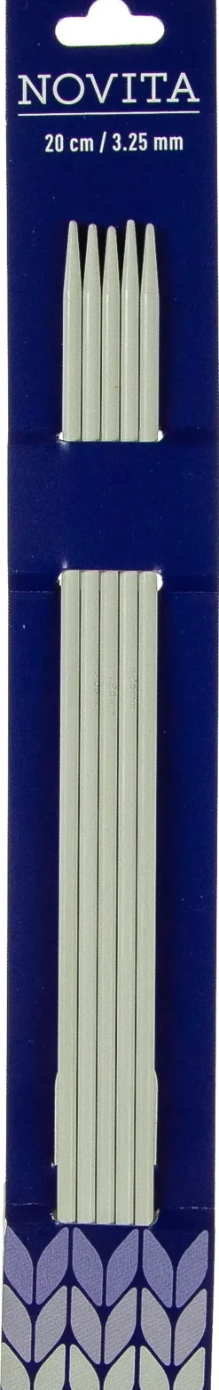 Novita Sukkapuikot 20Cm - 3,25 Mm Harmaa