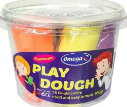 Omega Muovailuvaha Sanko 5 X 70 Gr, Neonvarit