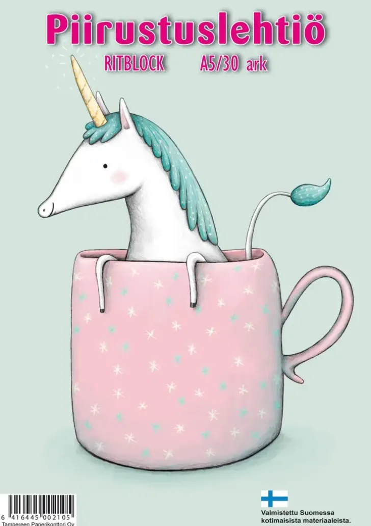 Piirustuslehtio A5 30 Arkkia