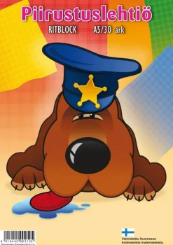 Piirustuslehtio A5 30 Arkkia