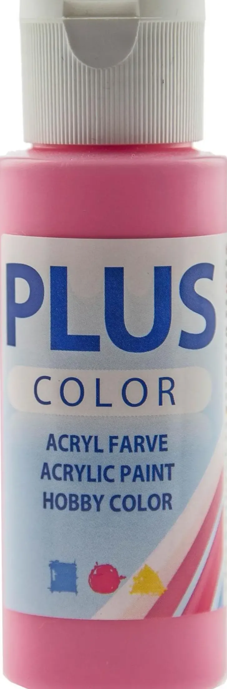 Plus Color Askartelumaali 60 Ml Fuksia