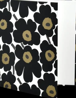 Rengaskansio 4 Cm Marimekko Unikko Musta
