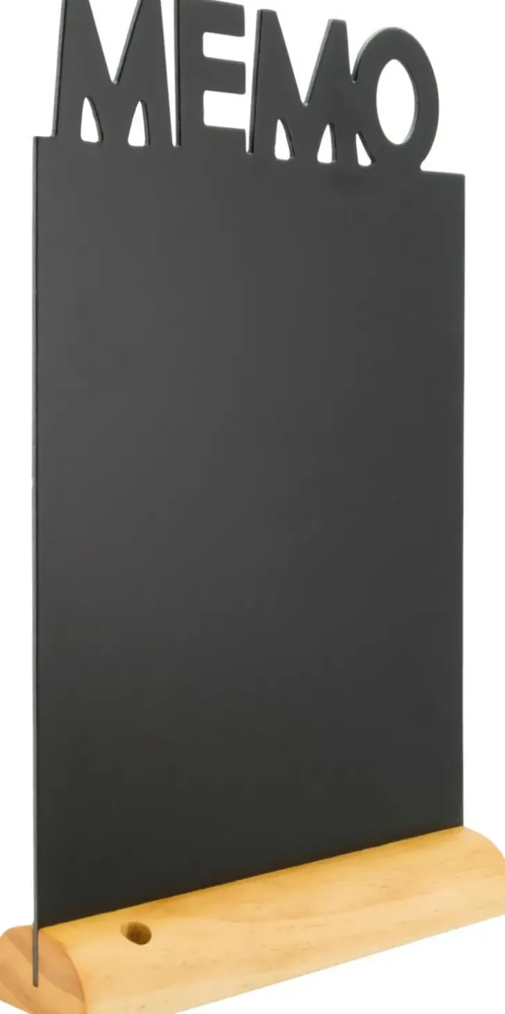 Securit Memo Liitutaulu Puualustalla