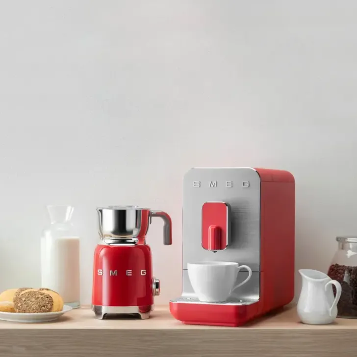 Smeg Bcc01Rdmeu Kahviautomaatti, Punainen