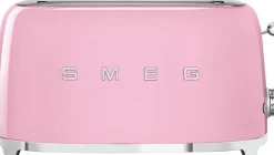 Smeg Tsf02Pkeu 4-Viipaleen Leivanpaahdin Pinkki