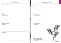 Taskukalenteri Tempo