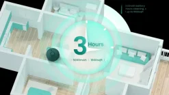 Tcl Sweeva 6500 Robotti-Imuri Tyhjennystelakalla