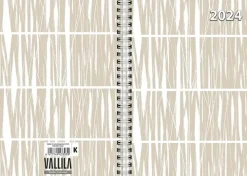 Vuosikalenteri Vallila A5 Heinikko 2024